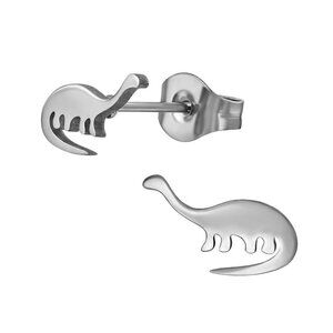 Stainless Steel Dino Ear Studs